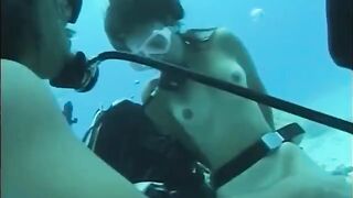 Sex in the swimming pool with a girl with a hairy pussy