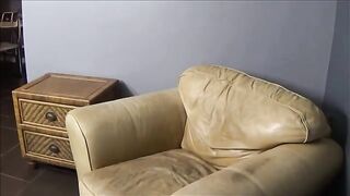The wife got excited after watching porn and jumped on her husband