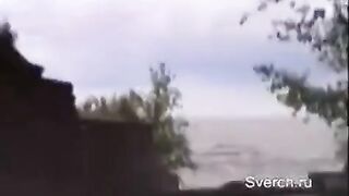 Scandalous Miss Russia 2005 threesome with two guys