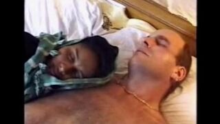 A drunken black girl is at the mercy of her guest in this steamy scene