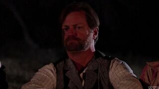 The leader of the red-skinned people fucked two hot Indians at once