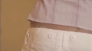 The monster has sex with Asian brunette in her mouth hole
