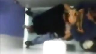 The camera left in the toilet captured some intense action, surprising even the owner