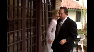 Bride makes love with another guy right in front of her husband