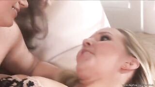 Old and young lesbian sex with pussy licking and stocking fetish