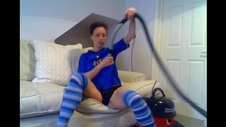 Fucked with a vacuum cleaner and got an orgasm
