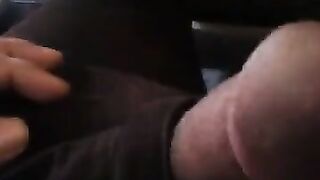 I got my cock out of pants on the bus and started jerking off
