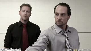 A girl gets fucked by a police officer in this hot scene