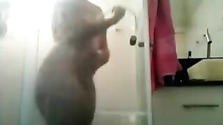 It was hard to fit the big ass in the frame for a shower shot
