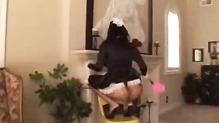 Fucking the housekeeper while the wife is at work