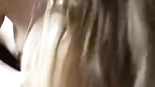 A cute girl fucks at home in a passionate homemade scene