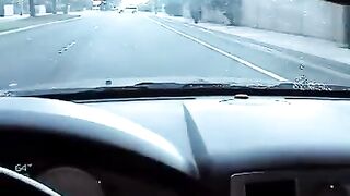 The little girl is fucking in the car with a guy