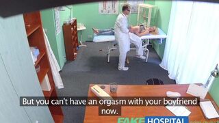 A hidden camera was set up in a gynecologist's office, capturing intimate moments