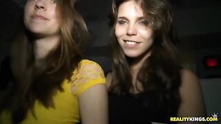 Sex party in the club with sexy girls and more