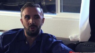 Two hot sluts Keirah Lee and Adriana Chechik please a guy on the couch