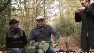 A man, his son, and daughter have a forest encounter gone wrong