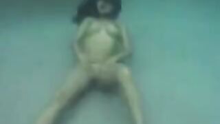 Sex in the ocean with busty brunette eporn