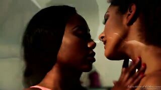 I know two stunning black beauties who are real experts in oral art and more
