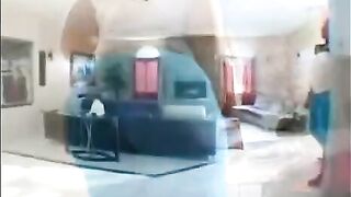 A fat black woman gets her pussy fucked by a BBC