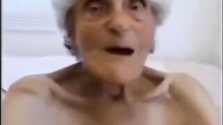 Babe fucked by her sexy grandmother, finished with a surprising twist