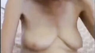Babe fucked by her sexy grandmother, finished with a surprising twist