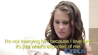 The girl was a witness at the wedding and got drunk there