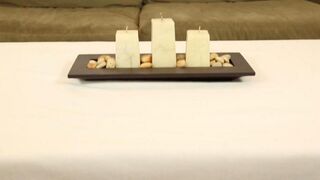 Under the table, the masseuse would not refuse to caress her client
