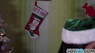 Two Snow Maidens fucked by Santa Claus in a steamy threesome