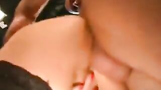 German whore fucked hard in her pussy and ass hole