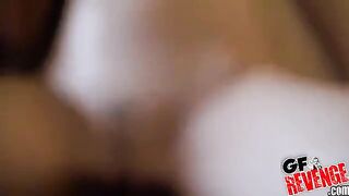 Two smiling girls took a dick in their mouths in an epic FFM scene