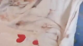A pretty Russian girl with fire hair has sex with a guy