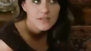 A punishment for a disobedient wife and a maid in the BDSM style