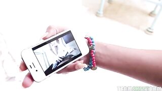 Porn video of Alaina Kristar, who likes to have sex after watching porn