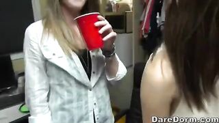 Instead of paying debt, the girls invited a collector to a rave party