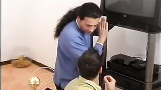 The repairman received a special payment for his work