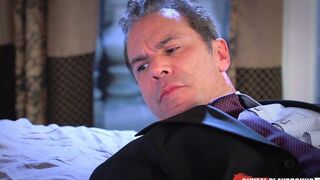 Anika Olbrait cheats on her husband with a seductive blonde