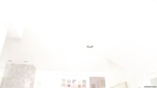 A nice ass girl has sex with her boyfriend in oiled scene
