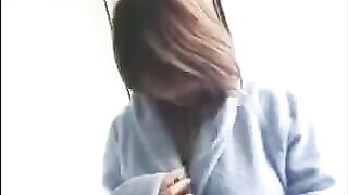 I fucked a stunning Korean virgin with huge natural tits, an unforgettable experience
