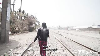 Skinny Venezuelan babe got banged by Peruvian stranger
