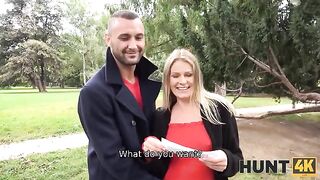 A stranger compensated the husband to watch him with his pregnant wife
