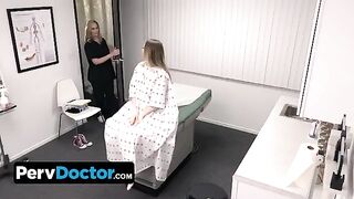 Pretty teen Ailee Anne gets fucked by pervert doctor and assistant