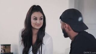 A fun schoolgirl with a great body gets fucked hard