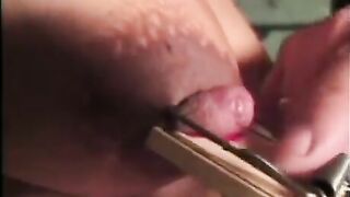BDSM sex with bondage and nipple torture