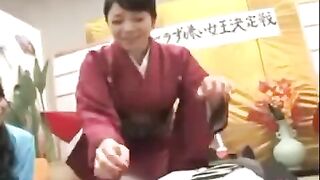 Hairy Asian pussy in public for everyone to see