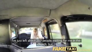 A hot girl is getting married, but she changed her mind