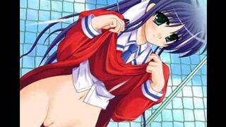 A smooth pussy of a girl with big boobs is shown in an erotic video
