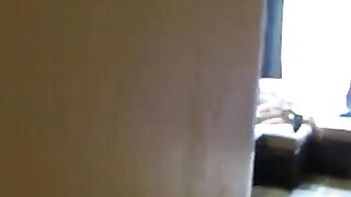 The spy brother caught his sister and her BF getting intimate