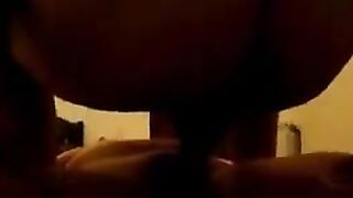 A mature woman with a sagging belly gets fucked by two guys in a hardcore scene