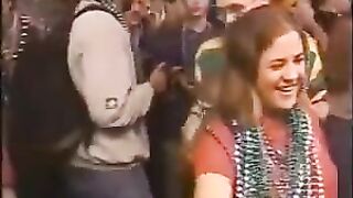 Mardi Gra's holiday boobs with Pinkangelxxx7's natural tit play