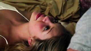 The husband managed to wake up his sleeping wife and fucked